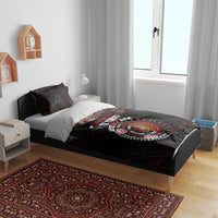 Aotearoa and Australia Indigenous Bedding Set Stand Together For Te Tiriti LT7 - Polynesian Pride