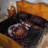 Aotearoa and Australia Indigenous Quilt Bed Set Stand Together For Te Tiriti LT7 - Polynesian Pride