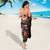 Aotearoa and Australia Indigenous Sarong Stand Together For Te Tiriti LT7 - Polynesian Pride