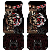 Aotearoa and Samoa Together For Te Tiriti Car Mats Kowhaiwhai Mix Siapo LT7 - Polynesian Pride