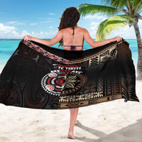 Aotearoa and Samoa Together For Te Tiriti Sarong Kowhaiwhai Mix Siapo LT7 - Polynesian Pride