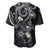 Polynesia Tribal Baseball Jersey Tentacles Plumeria