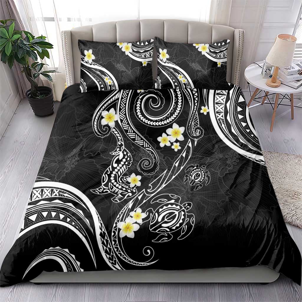 Polynesia Tribal Bedding Set Tentacles Plumeria LT7 - Polynesian Pride