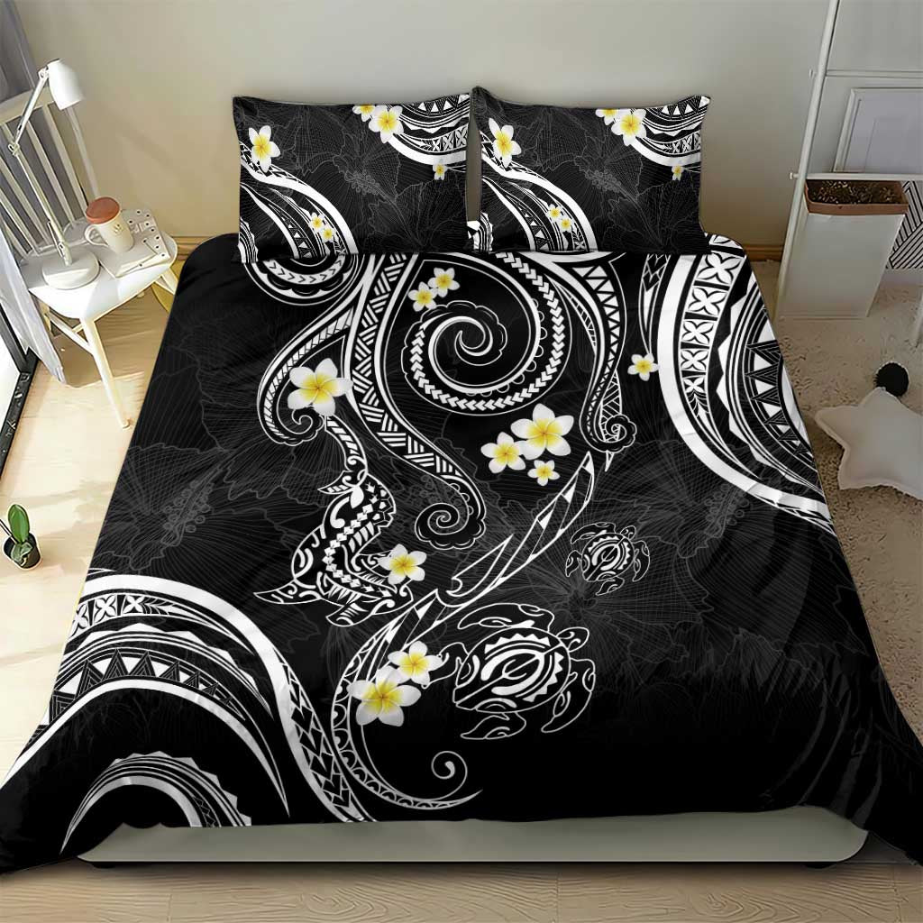 Polynesia Tribal Bedding Set Tentacles Plumeria LT7 - Polynesian Pride