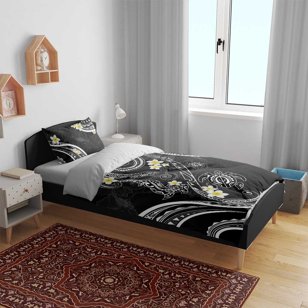 Polynesia Tribal Bedding Set Tentacles Plumeria LT7 - Polynesian Pride