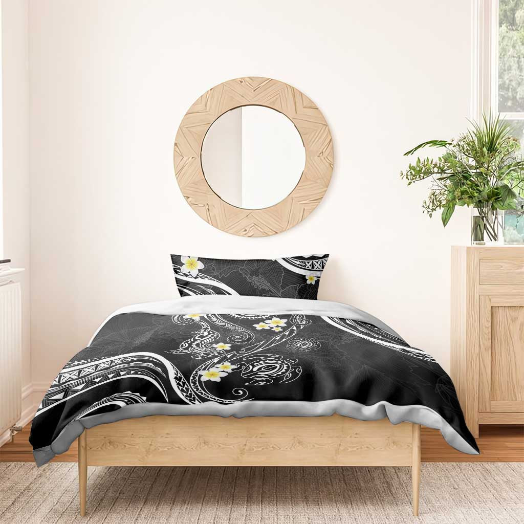 Polynesia Tribal Bedding Set Tentacles Plumeria LT7 - Polynesian Pride