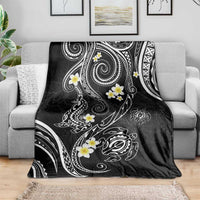 Polynesia Tribal Blanket Tentacles Plumeria LT7 - Polynesian Pride