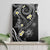 Polynesia Tribal Canvas Wall Art Tentacles Plumeria