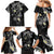 Polynesia Tribal Family Matching Mermaid Dress and Hawaiian Shirt Tentacles Plumeria