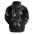 Polynesia Tribal Hoodie Tentacles Plumeria