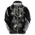 Polynesia Tribal Hoodie Tentacles Plumeria