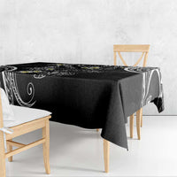 Polynesia Tribal Tablecloth Tentacles Plumeria LT7 - Polynesian Pride
