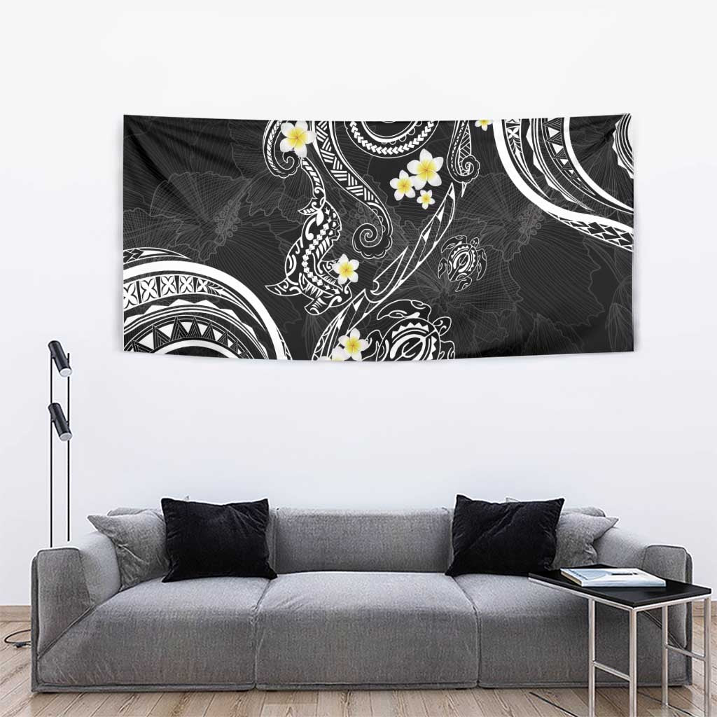 Polynesia Tribal Tapestry Tentacles Plumeria LT7 - Polynesian Pride