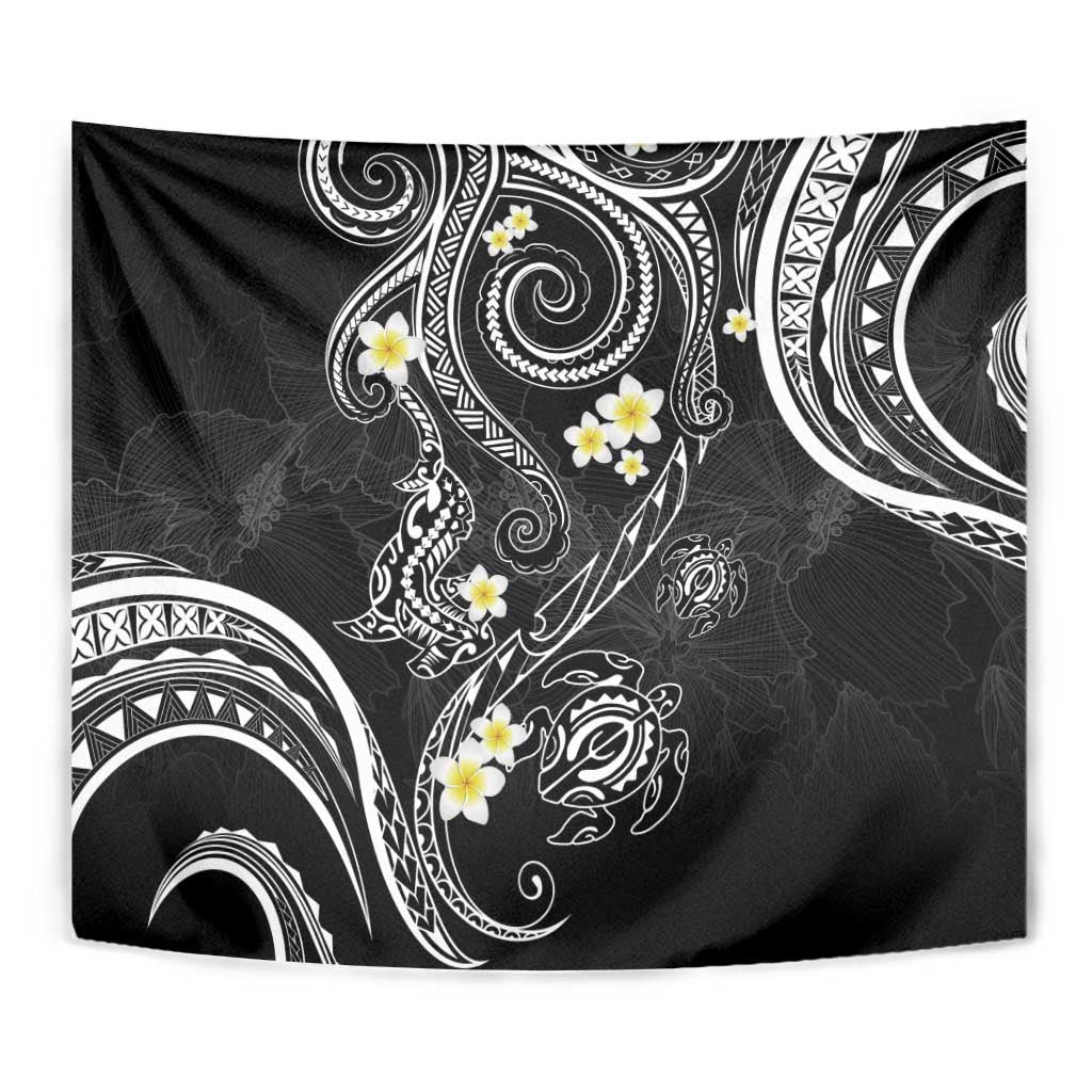 Polynesia Tribal Tapestry Tentacles Plumeria LT7 - Polynesian Pride