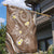 Polynesia Tribal Garden Flag Mocha Plumeria Tentacles