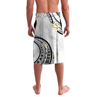 Polynesia Tribal Lavalava White Plumeria Tentacles LT7 - Polynesian Pride