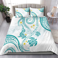 Polynesia Tribal Bedding Set Teal Plumeria Tentacles LT7 - Polynesian Pride