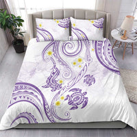 Polynesia Tribal Bedding Set Lilac Plumeria Tentacles LT7 - Polynesian Pride