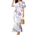 Polynesia Tribal Family Matching Mermaid Dress and Hawaiian Shirt Lilac Plumeria Tentacles