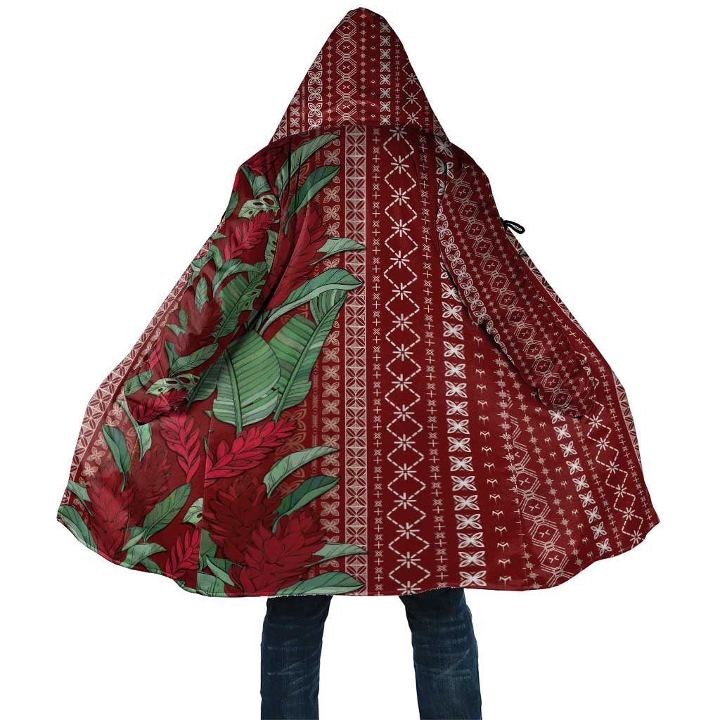 Women's Day Samoa Malu Tattoo Inspired Mix Teuila Cloak Scarlet LT7 Unisex Scarlet - Polynesian Pride