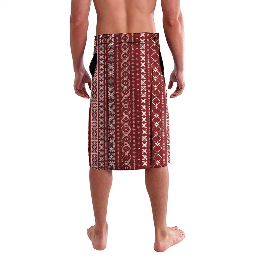 Women's Day Samoa Malu Tattoo Inspired Mix Teuila Lavalava Scarlet LT7 - Polynesian Pride
