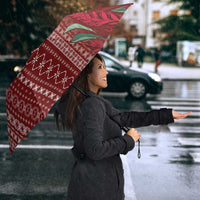 Women's Day Samoa Malu Tattoo Inspired Mix Teuila Umbrella Scarlet LT7 - Polynesian Pride