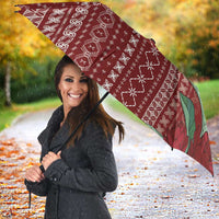 Women's Day Samoa Malu Tattoo Inspired Mix Teuila Umbrella Scarlet LT7 - Polynesian Pride