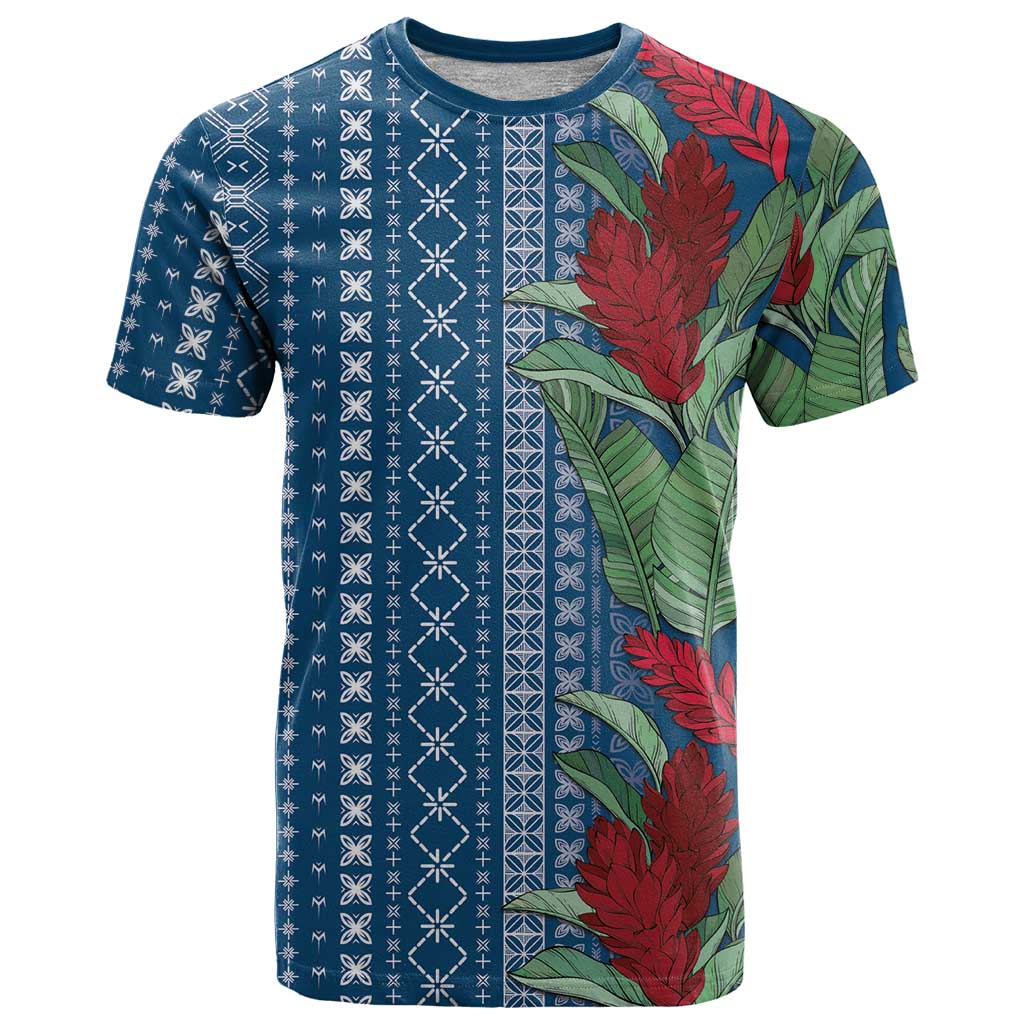 Women's Day Samoa Malu Tattoo Inspired Mix Teuila T Shirt Royal Blue LT7 Royal Blue - Polynesian Pride