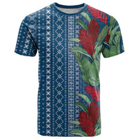 Women's Day Samoa Malu Tattoo Inspired Mix Teuila T Shirt Royal Blue LT7 Royal Blue - Polynesian Pride