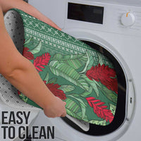 Women's Day Samoa Malu Tattoo Inspired Mix Teuila Bathroom Set Sage Green LT7 - Polynesian Pride
