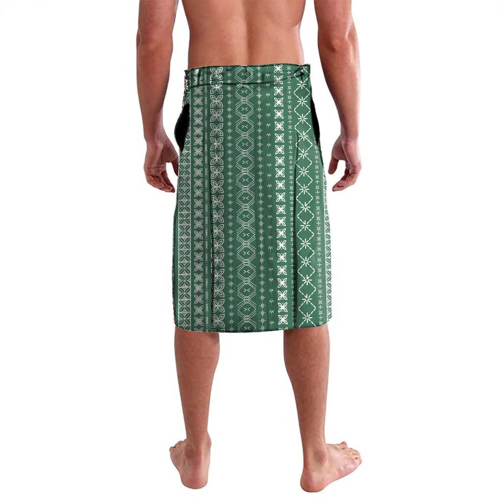 Women's Day Samoa Malu Tattoo Inspired Mix Teuila Lavalava Sage Green LT7 - Polynesian Pride