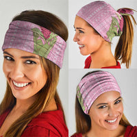 Women's Day Samoa Malu Tattoo Inspired Mix Teuila Neck Gaiter Rose Pink LT7 - Polynesian Pride