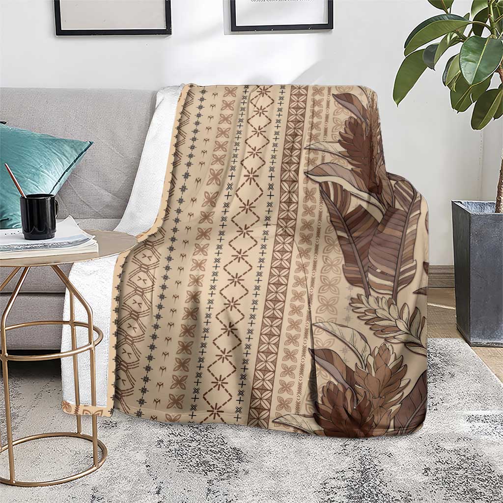 Women's Day Samoa Malu Tattoo Inspired Mix Teuila Blanket Vintage Tapa LT7 - Polynesian Pride
