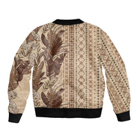 Women's Day Samoa Malu Tattoo Inspired Mix Teuila Bomber Jacket Vintage Tapa LT7 - Polynesian Pride