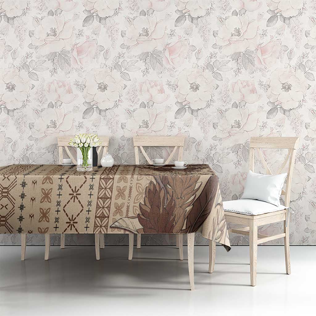 Women's Day Samoa Malu Tattoo Inspired Mix Teuila Tablecloth Vintage Tapa LT7 - Polynesian Pride