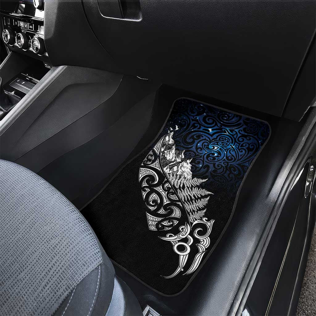 Maori Matariki Car Mats Landscape Styled Fern - Galaxy LT7 - Polynesian Pride