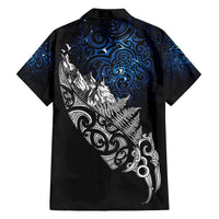 Maori Matariki Hawaiian Shirt Landscape Styled Fern - Galaxy LT7 - Polynesian Pride