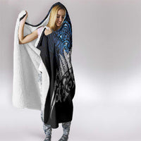 Maori Matariki Hooded Blanket Landscape Styled Fern - Galaxy LT7 - Polynesian Pride