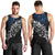 Maori Matariki Men Tank Top Landscape Styled Fern - Galaxy