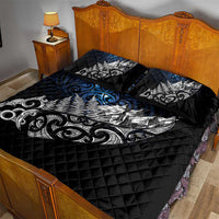 Maori Matariki Quilt Bed Set Landscape Styled Fern - Galaxy LT7 - Polynesian Pride