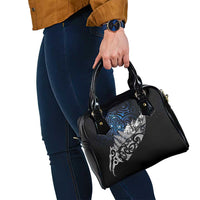 Maori Matariki Shoulder Handbag Landscape Styled Fern - Galaxy LT7 - Polynesian Pride