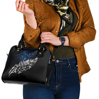 Maori Matariki Shoulder Handbag Landscape Styled Fern - Galaxy LT7 - Polynesian Pride