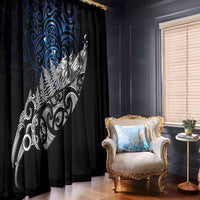 Maori Matariki Window Curtain Landscape Styled Fern - Galaxy LT7 - Polynesian Pride