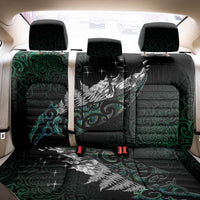 Maori Matariki Back Car Seat Cover Landscape Styled Fern - Paua Shell LT7 - Polynesian Pride