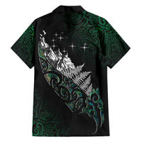Maori Matariki Hawaiian Shirt Landscape Styled Fern - Paua Shell LT7 - Polynesian Pride
