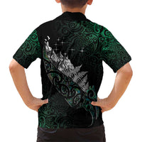 Maori Matariki Hawaiian Shirt Landscape Styled Fern - Paua Shell LT7 - Polynesian Pride