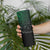 Maori Matariki Skinny Tumbler Landscape Styled Fern - Paua Shell