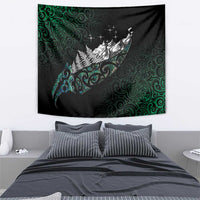 Maori Matariki Tapestry Landscape Styled Fern - Paua Shell LT7 - Polynesian Pride