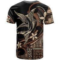 Samoa Manuia le Aso Tuto'atasi T Shirt Siapo Mamanu Mix Tatau Marlin LT7 - Polynesian Pride