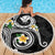 Kanaka Maoli Hawaii Plumeria Beach Blanket Dancing Tentacles Black Style